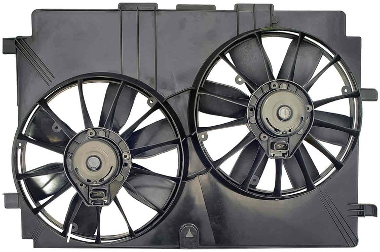 Dual Fan Assembly without Controller 1997-2004 Corvette, 1998-2002 Camaro/Firebird