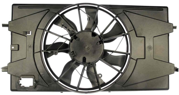 Radiator Fan Assembly without Controller 2005-2006 Pontiac G4 2.2L, 2005-2010 Chevy Cobalt 2.2L, 2007-2010 Pontiac G5 2.2L
