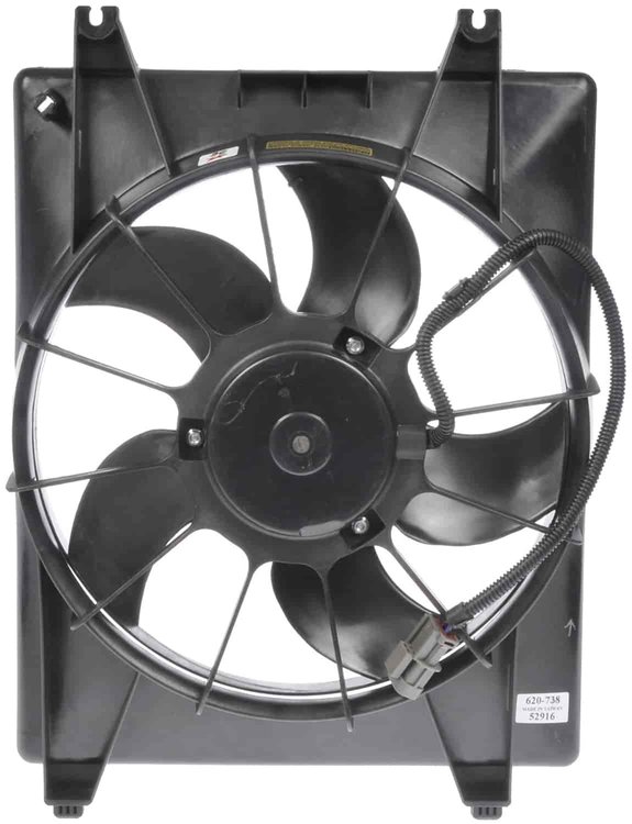 Condenser Fan Assembly Without Controller