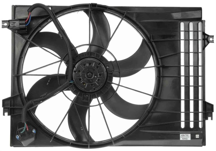 Radiator Fan Assembly Without Controller
