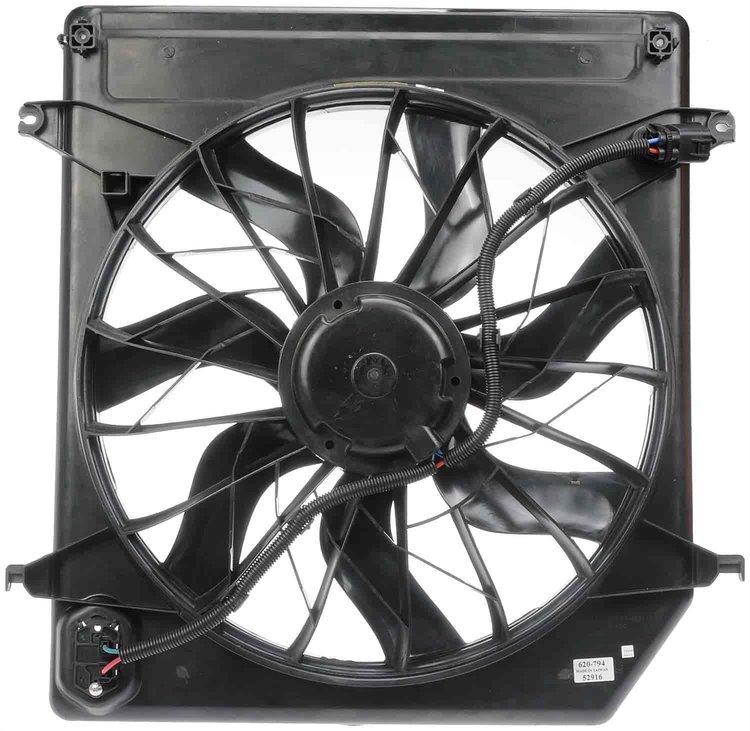 Single Fan Assembly Without Controller