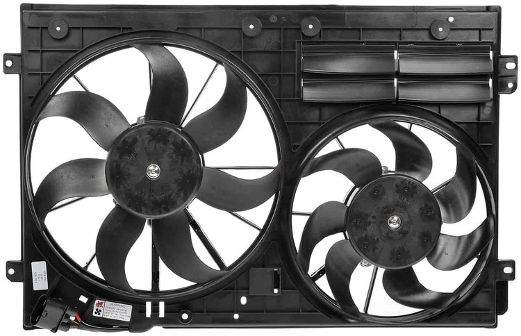 Radiator Fan Assembly Without Controller