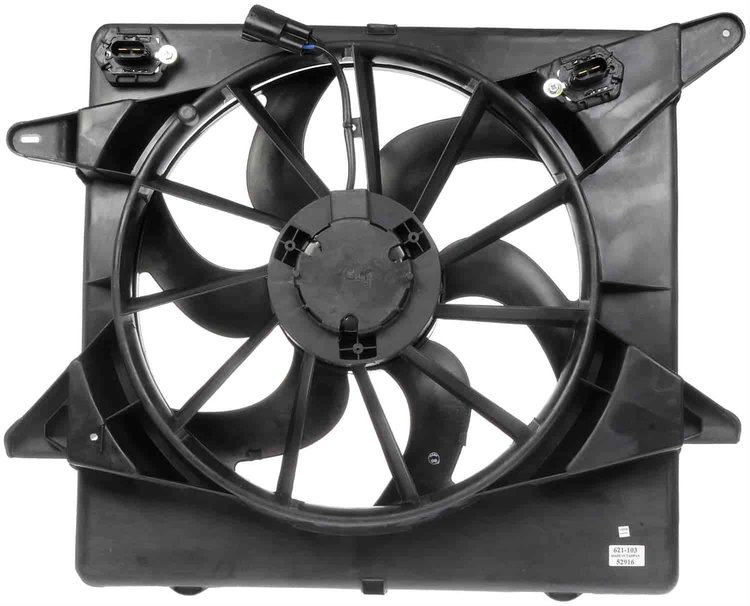 Radiator Fan Assembly Without Controller