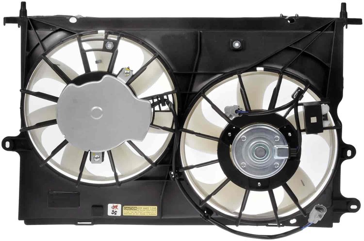 Radiator Fan Assembly Without Controller