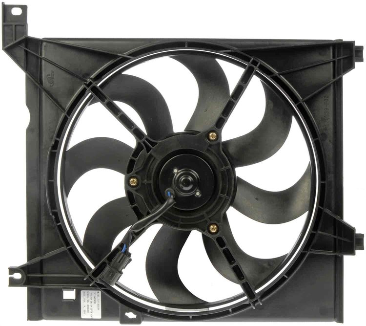 Radiator Fan Assembly Without Controller