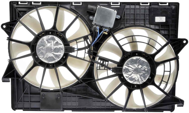 Single Fan Assembly With Resistor