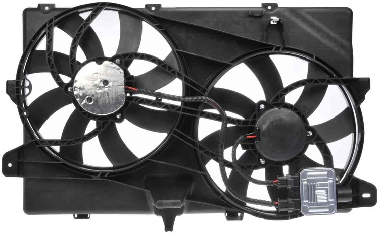 Radiator Fan Assembly with Controller 2007-2014 Ford Edge, 2007-2015 Lincoln MKX