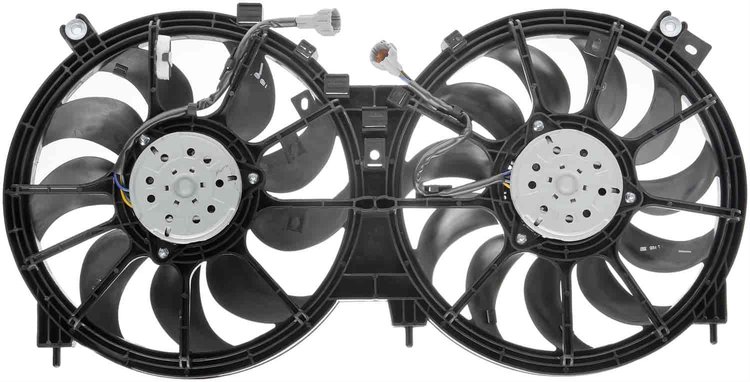 Radiator Fan Assembly Without Controller