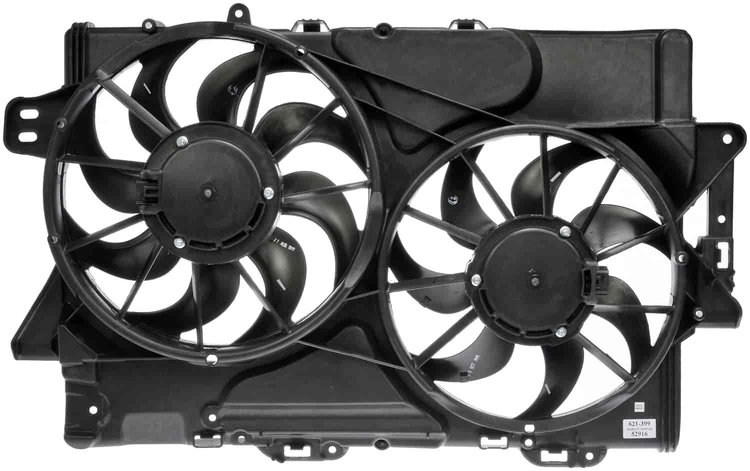 Radiator Fan Assembly Without Controller
