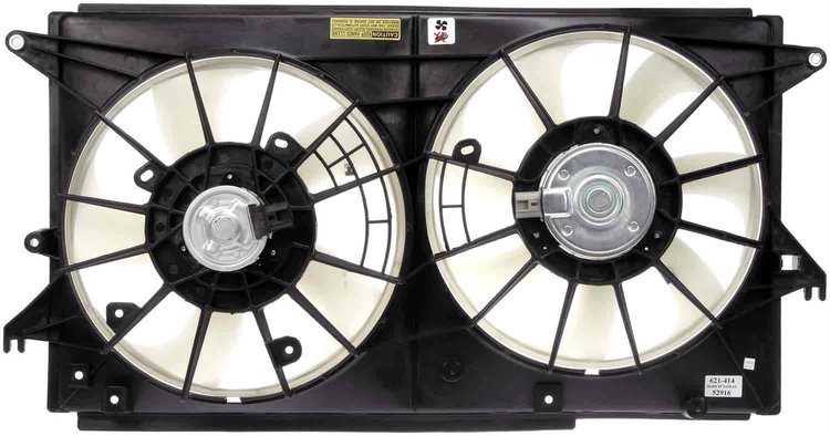 Radiator Fan Assembly Without Controller