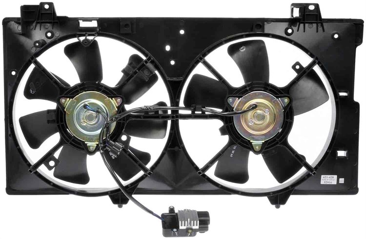 Radiator Fan Assembly With Controller