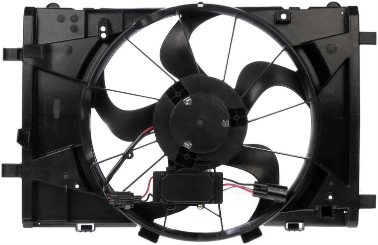 Radiator Fan Assembly With Controller