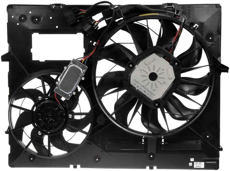Radiator Fan Assembly With Controller