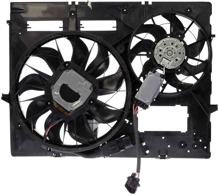 Radiator Fan Assembly With Controller