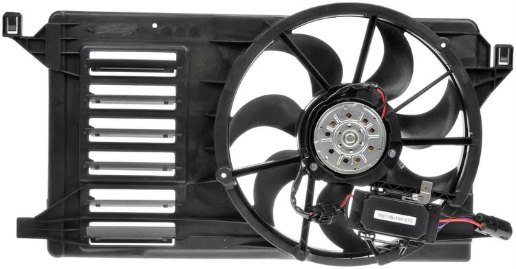 Radiator Fan Assembly With Controller