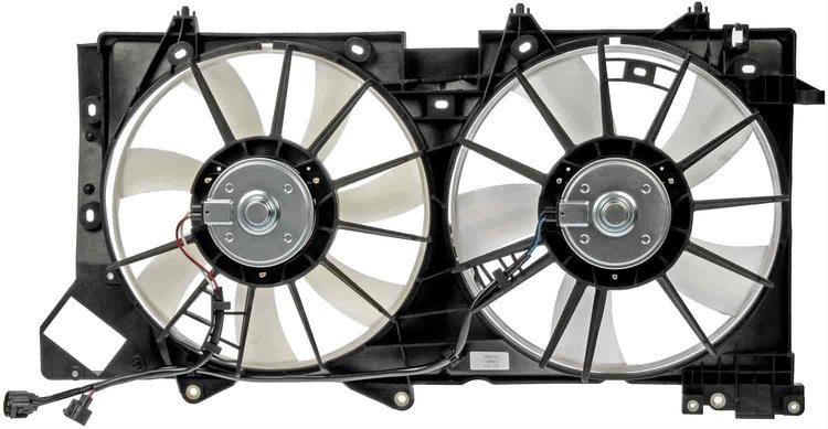 Radiator Fan Assembly Without Controller