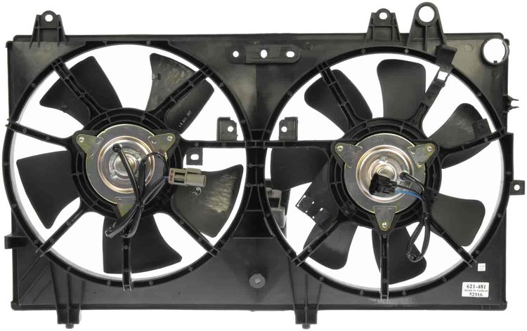 Radiator Fan Assembly Without Controller