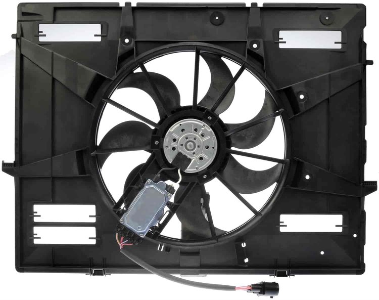 Radiator Fan Assembly With Controller
