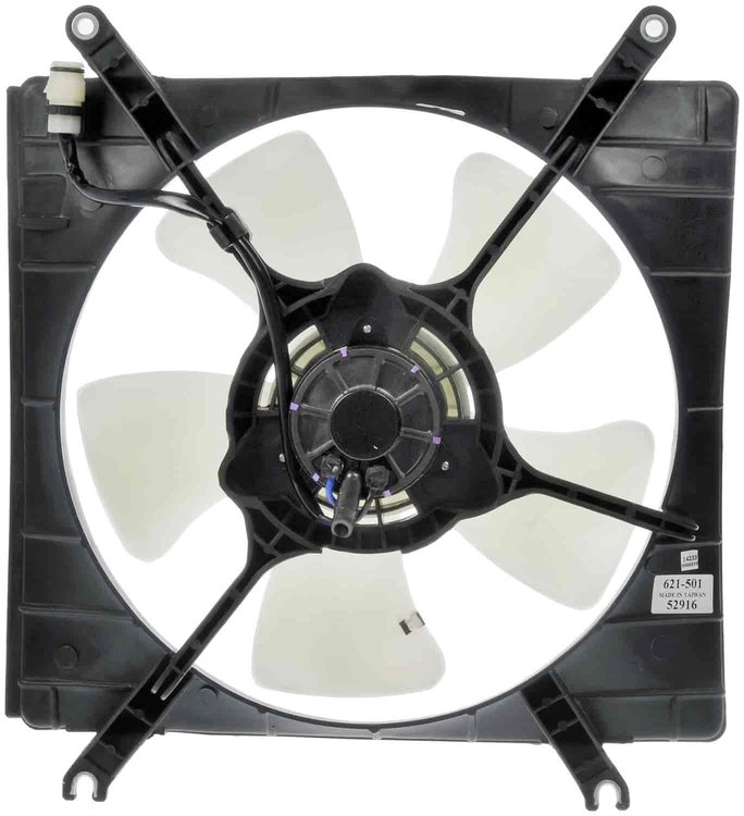 Radiator Fan Assembly Without Resistor
