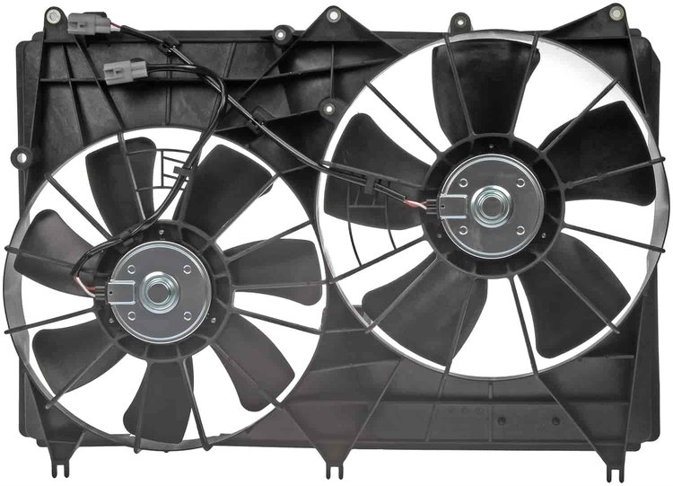 Radiator Fan Assembly Without Controller