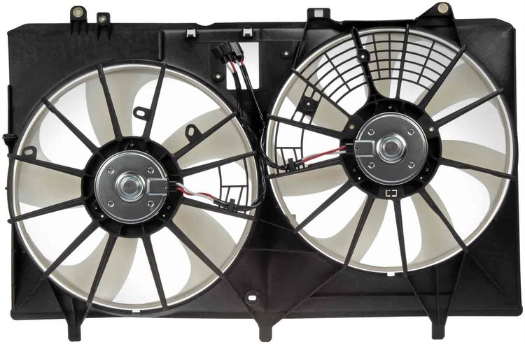 Radiator Fan Assembly Without Controller