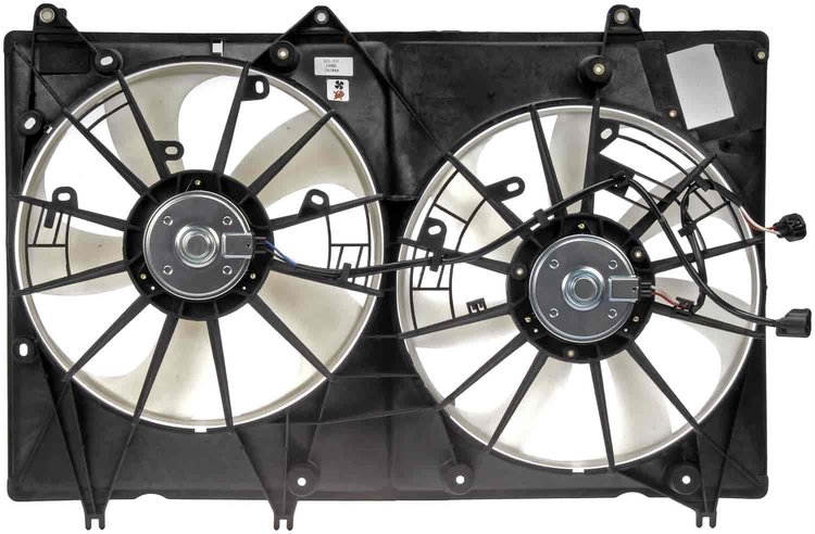 Radiator Fan Assembly Without Controller