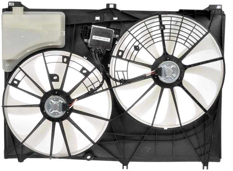 DUAL FAN ASSEMBLY WITHOUT
