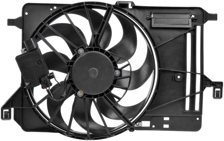 RADIATOR FAN ASSEMBLY WIT