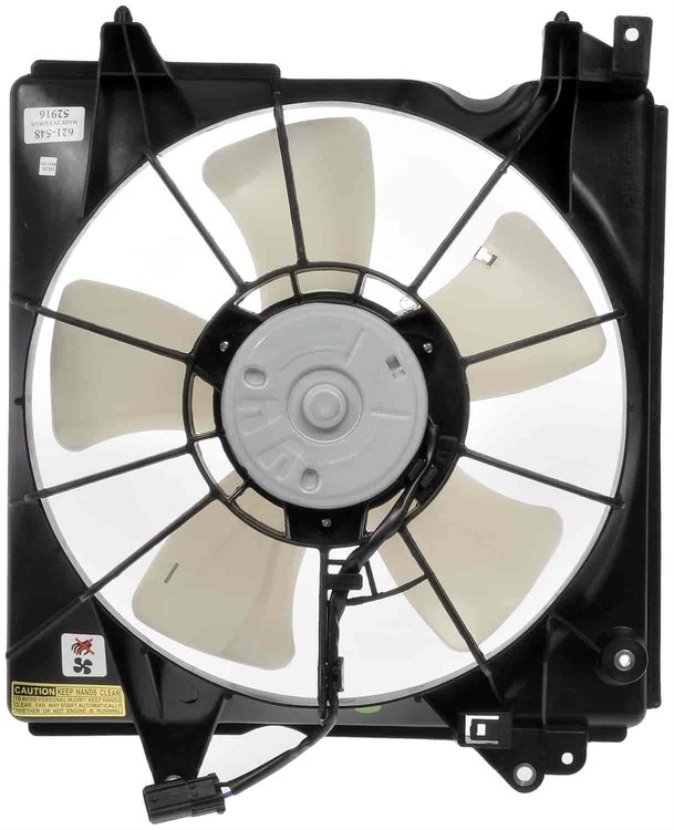 RADIATOR FAN ASSEMBLY WIT