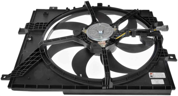 RADIATOR FAN ASSEMBLY WIT
