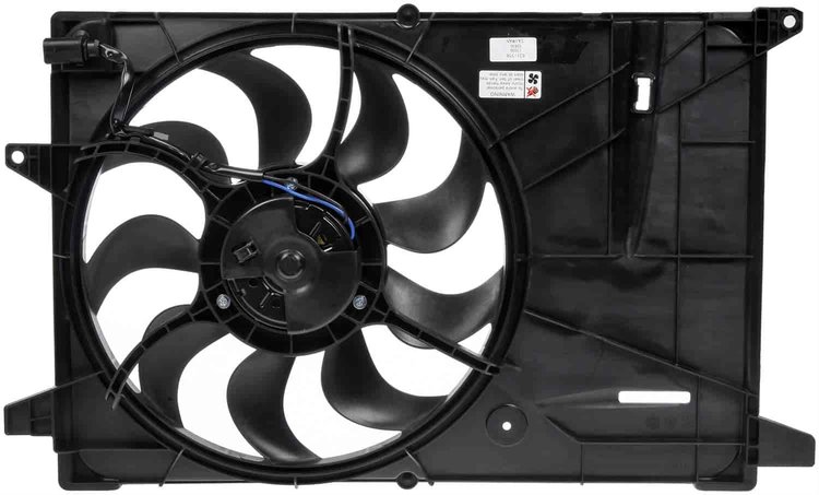 RADIATOR FAN ASSEMBLY WIT