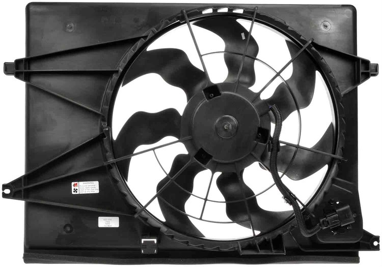 RADIATOR FAN ASSEMBLY WIT