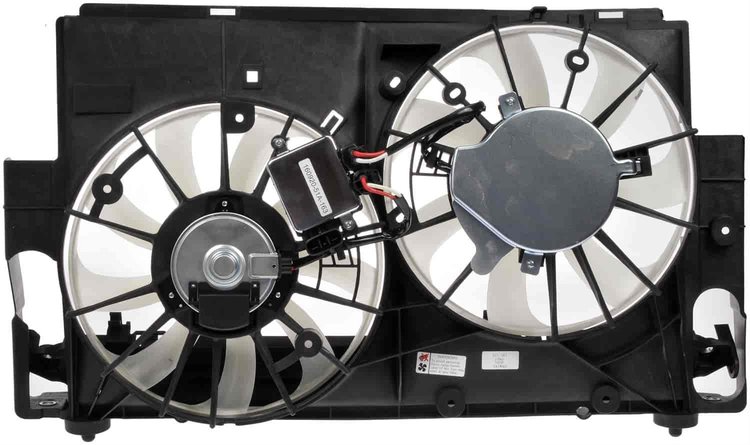 DUAL FAN ASSEMBLY WITHOUT