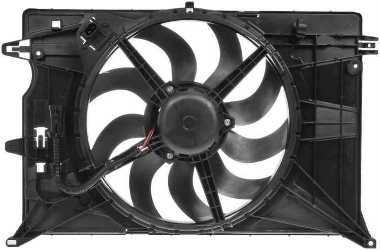 RADIATOR FAN ASSEMBLY WIT