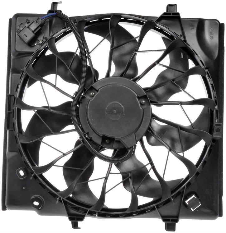 RADIATOR FAN ASSEMBLY WIT