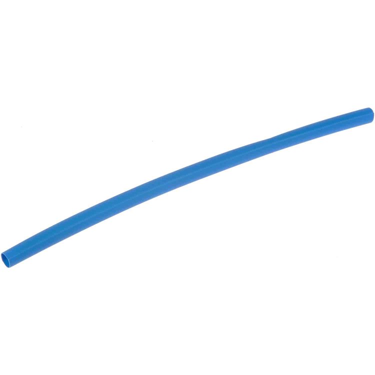 624-407 16-14 Gauge 6 in. Blue PVC Heat Shrink Tubing