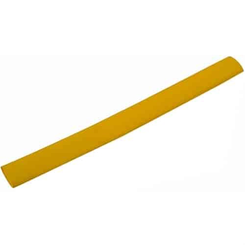 624-408 12-10 Gauge 6 in. Yellow PVC Heat Shrink Tubing