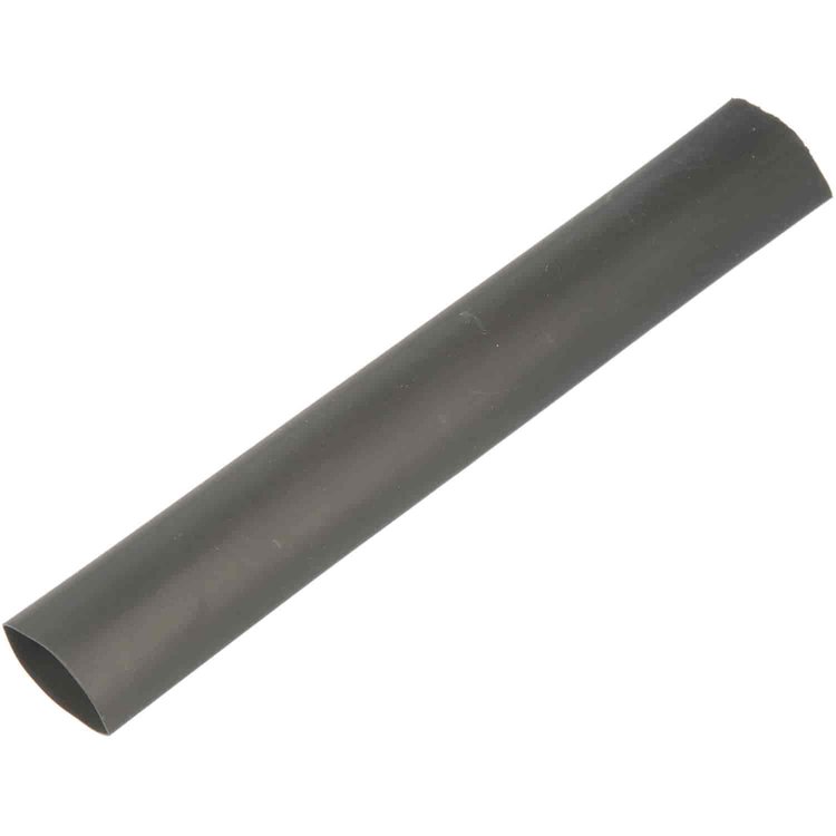 624-409 8-4 Gauge 6 in. Black PVC Heat Shrink Tubing