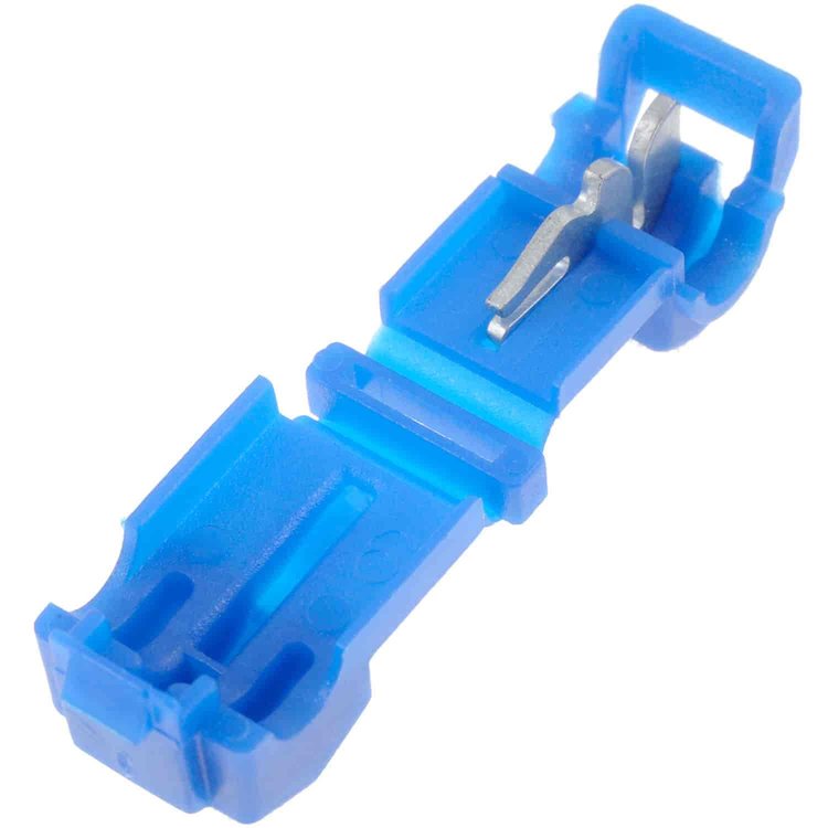638-236 18-14 Gauge T-Tap Connector, Blue