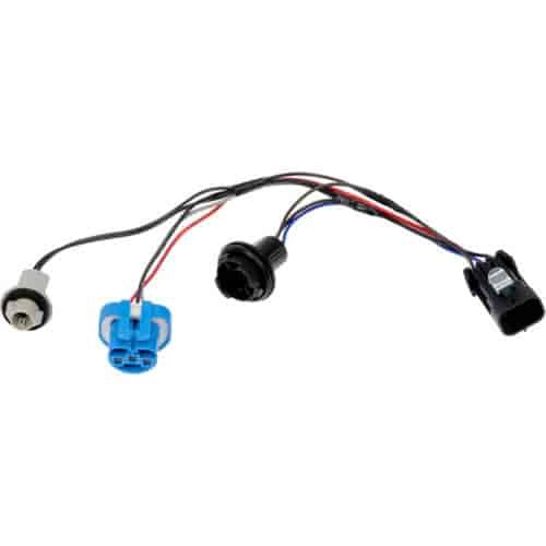 645-205 Wiring Harness with Bulb Sockets for Left or Right Headlamp Assembly; 2005-2008 Chevrolet, 2005-2009 Pontiac