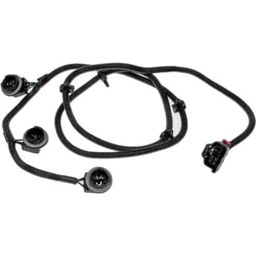 Rear Passenger s Side Tail Turn Brake And Backup Light Harness With Sockets