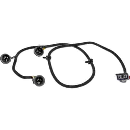Rear Driver s Side Tail Turn Brake And Backup Light Harness With Sockets