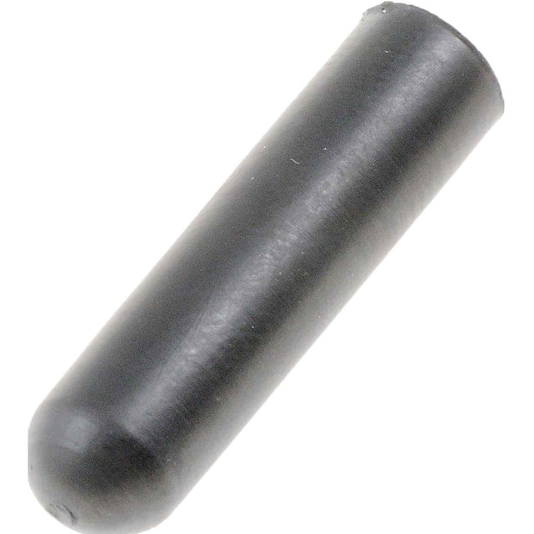 650-002 3/16 in. Black Rubber Vacuum Cap