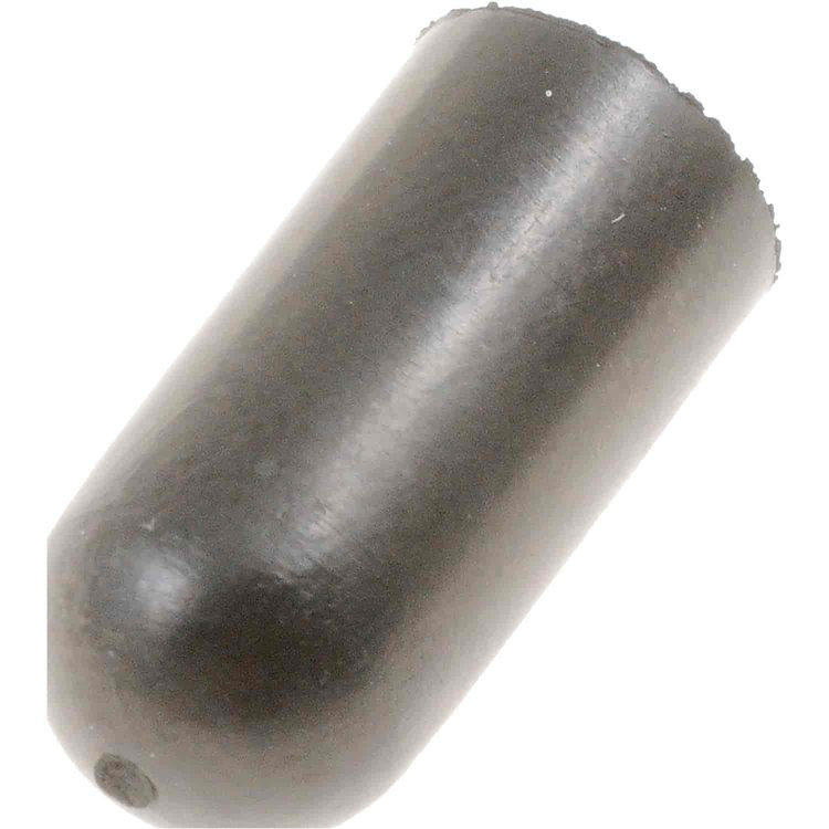 650-003 1/4 in. Black Rubber Vacuum Cap