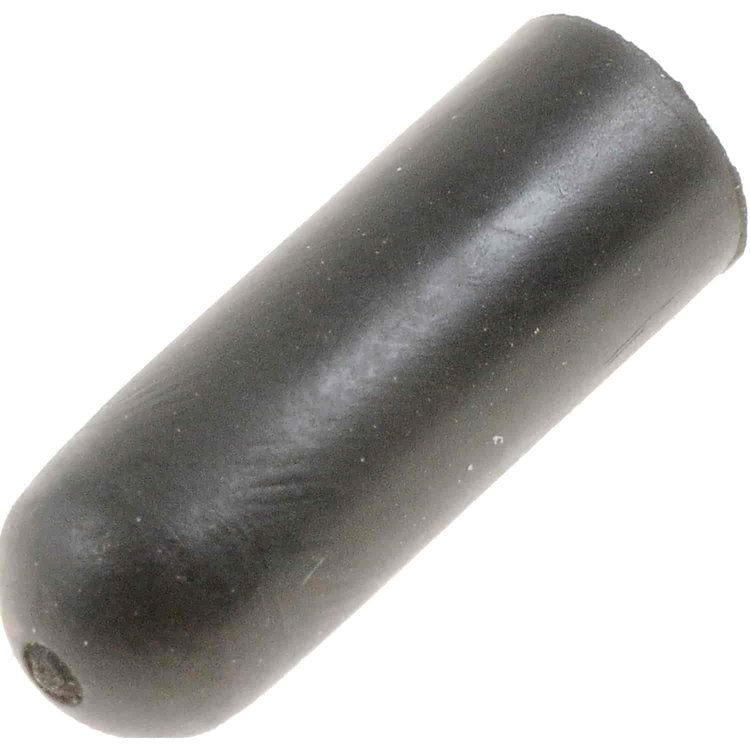 650-008 1/8 in. Rubber Black Vacuum Cap