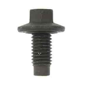 65265 Oil Drain Plug Pilot Point W Inset Gasket M12-1.75, Head Size 13mm; Multi-Vehicle Application