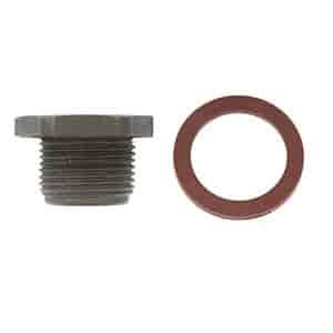 65339 Oil Drain Plug Standard M22-1.50, Head Size 30mm; Cadillac/Chevrolet/Dodge/Ford/GMC/Jeep/Oldsmobile/Plymouth