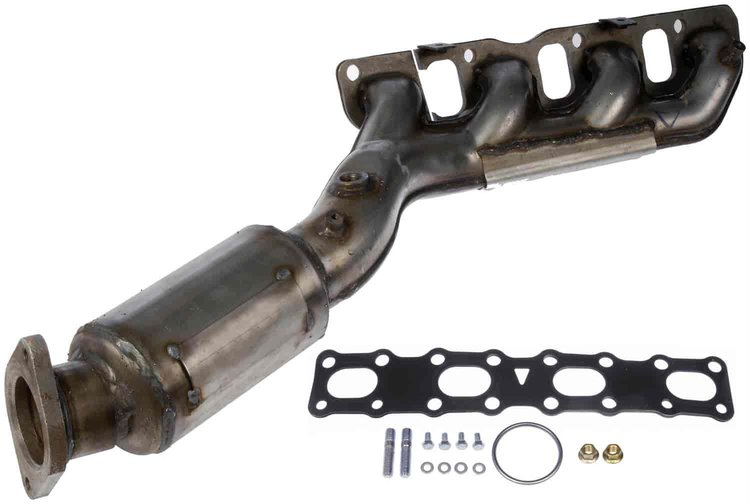 Exhaust Manifold Converter Kit 2004-2010 Infiniti, 2004-2017 Nissan - 5.6L V8
