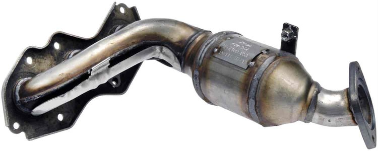 Exhaust Manifold With Integrated Catalyic Converter
