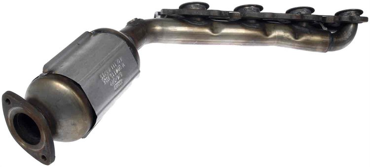 Exhaust Manifold With Integrated Catalyic Converter